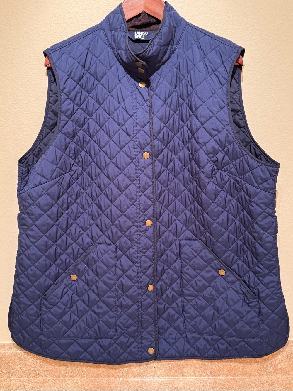 Land’s End - Women’s Plus Size Quilted Vest - Size 1X